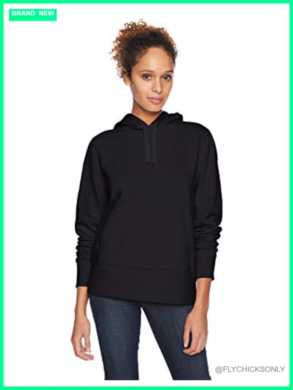 Women's Midweight Fleece Pullover Hoodie Kangaroo Pocket Regular Fit